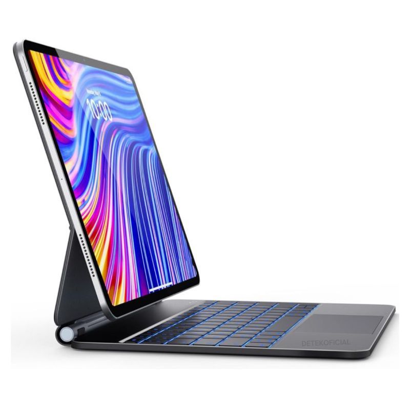 GENERICO - Teclado Magic Keyboard Español Para iPad Pro 12.9