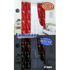 ANGELES DEL HOGAR - CORTINA LUMINOSA 2 PAÑOS 140 CM X 230 CM