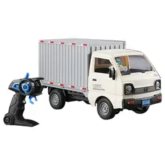 GENERICO - Camion 3 /4 container, luz led y control remoto escala 1 :16