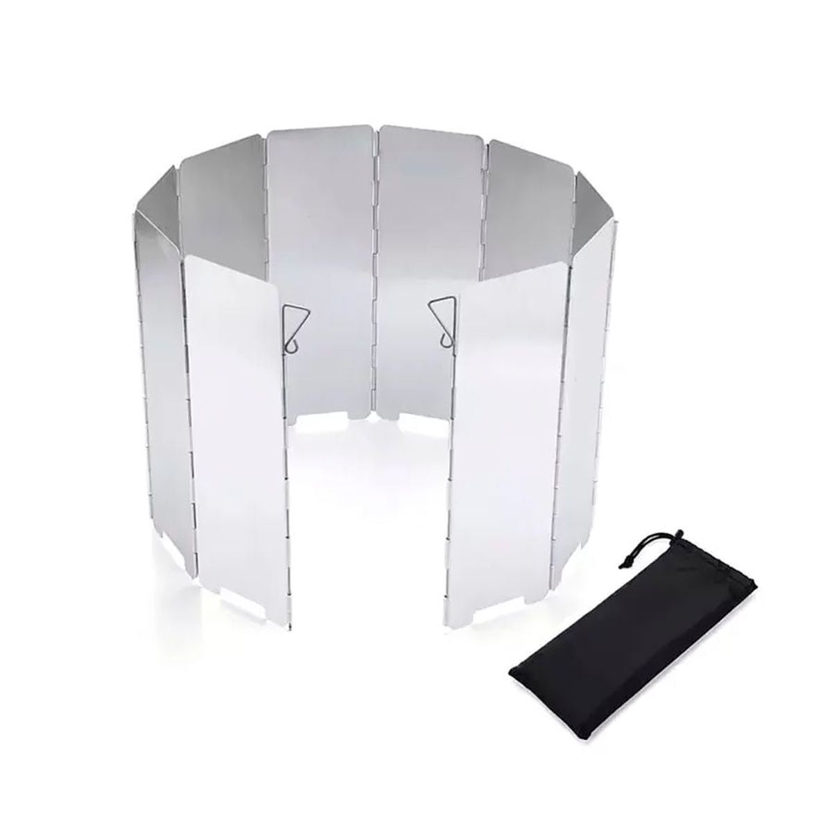 GENERICO - Contra Viento de Cocina Camping plegable