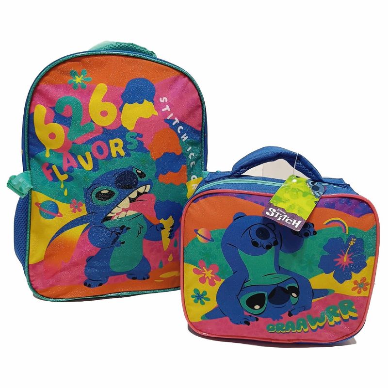 LILO & STITCH - Mochila mas Lonchera Stitch