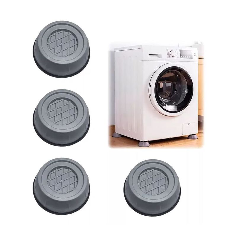 GENERICO - Pack de 4 Almohadillas Antideslizantes Lavadora
