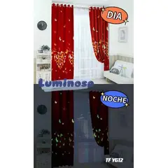 ANGELES DEL HOGAR - CORTINA LUMINOSA 2 PAÑOS 140 CM X 230 CM