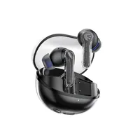 Audífonos Inalámbricos TWS ENC IPX4 Clear Negro