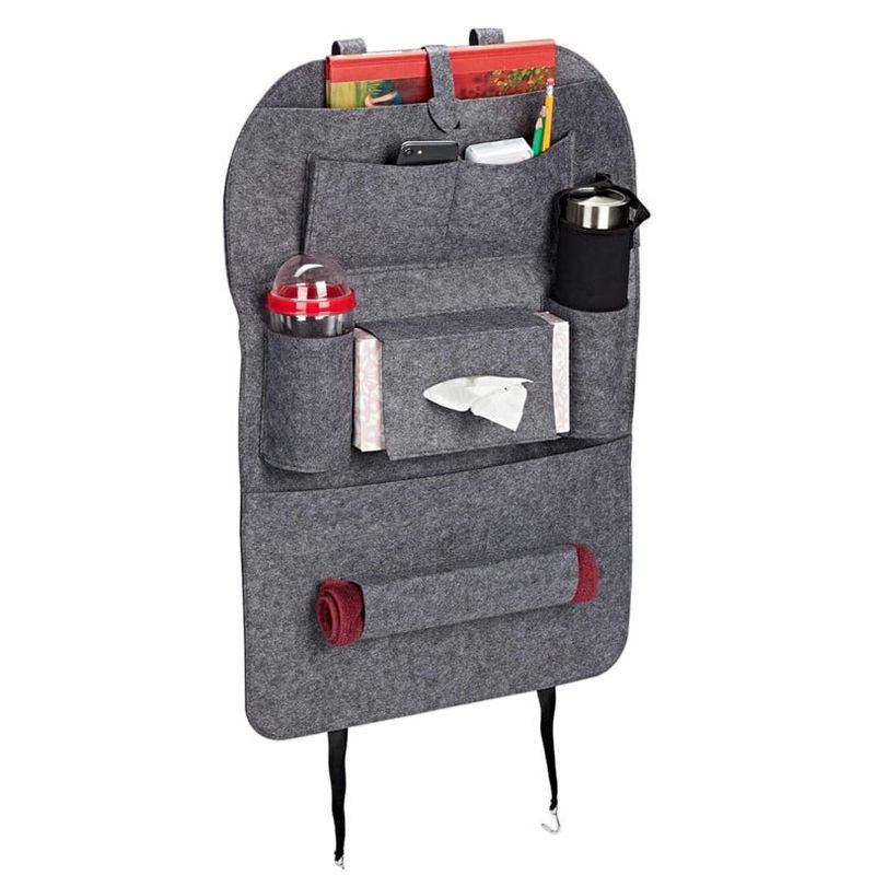 GENERICO - PACK 2 BOLSOS ORGANIZADORES PARA ASIENTOS DE AUTO