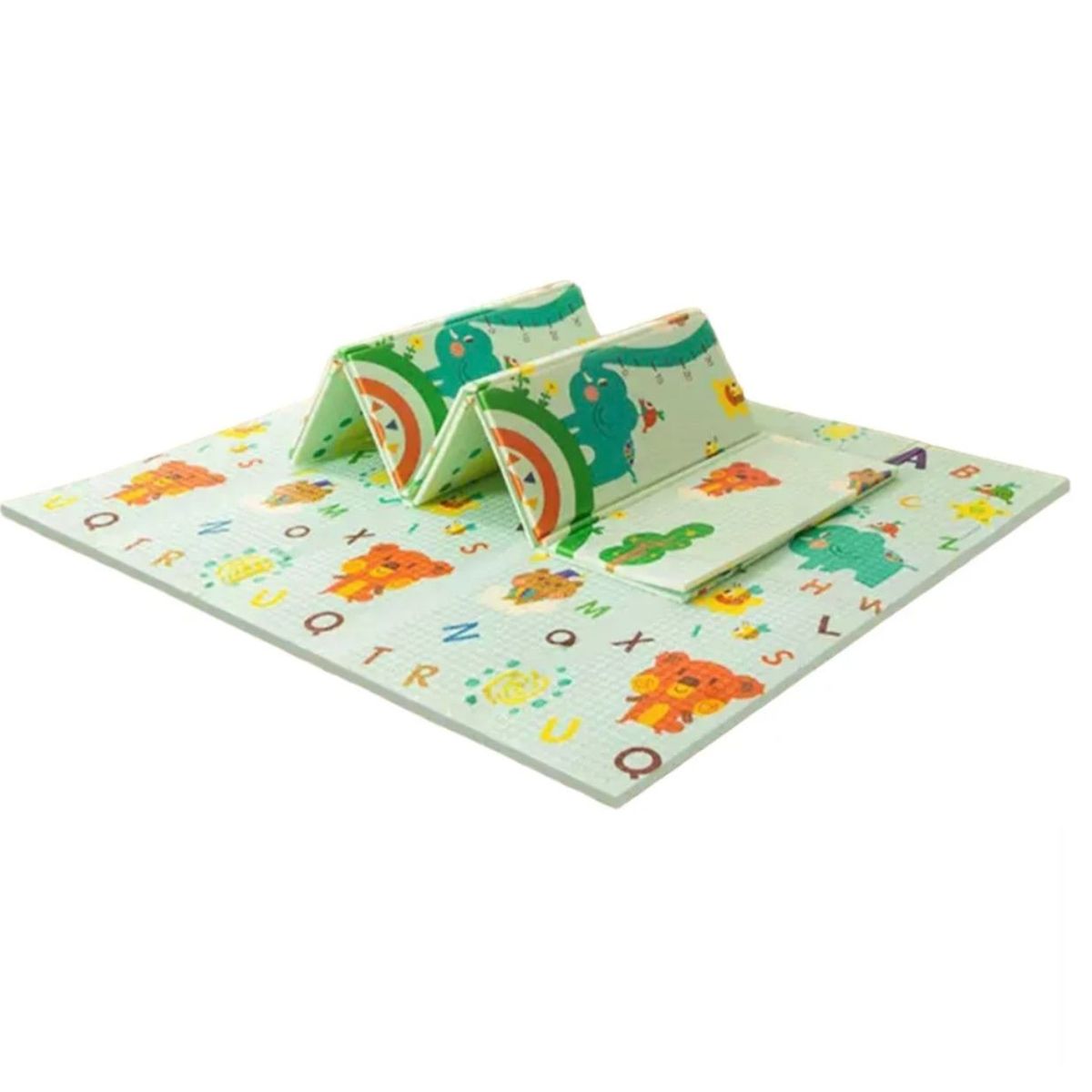 GENERICO - Alfombra Goma Eva Plegable Para Bebé Con Bolso 120x180 Niño