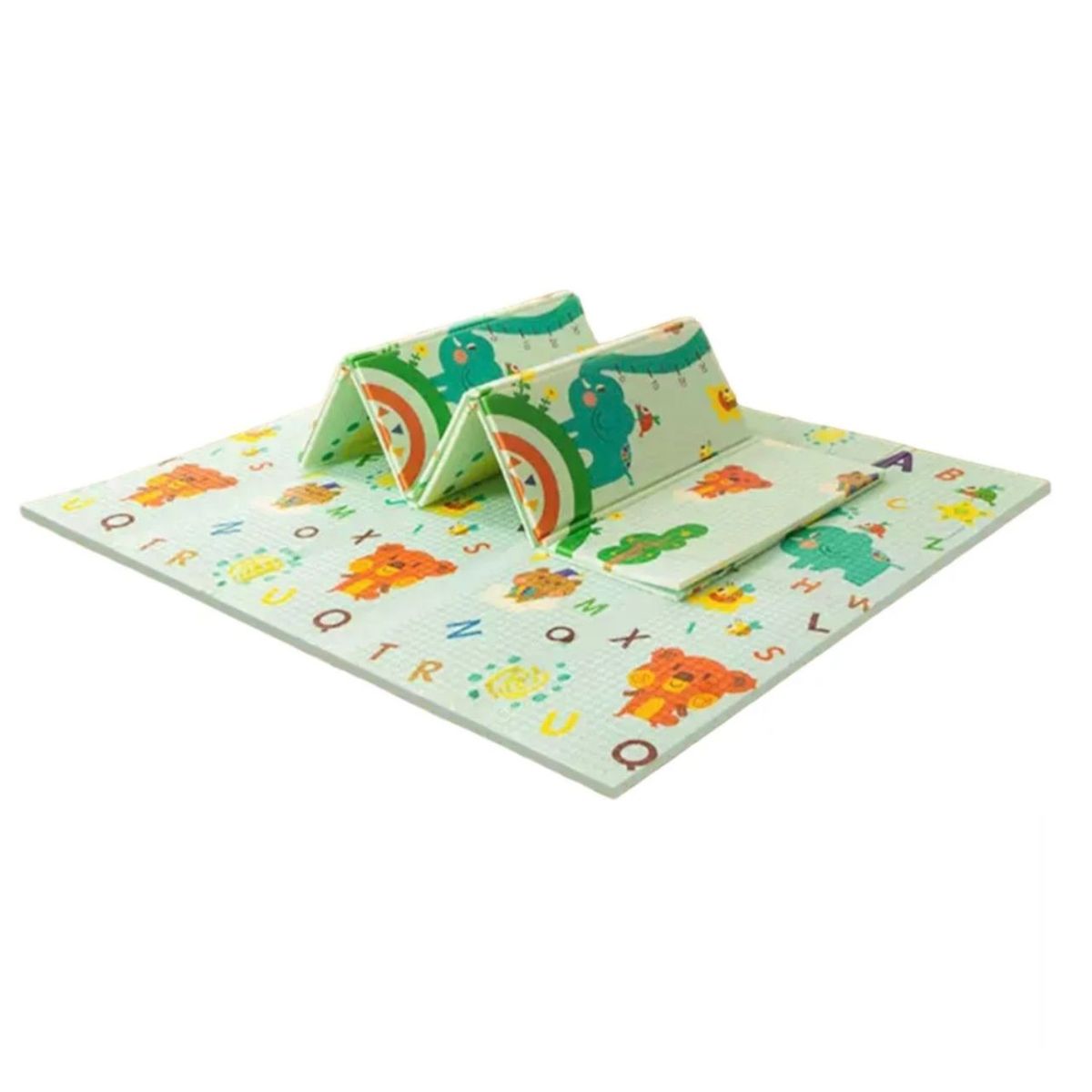 GENERICO - Alfombra Goma Eva Plegable Para Bebé Con Bolso 120x180 Niño