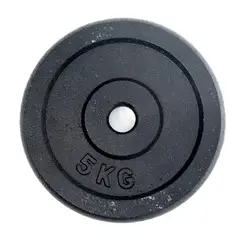 MUUK - Disco Preolímpico De Fierro Plato 5Kg Cu