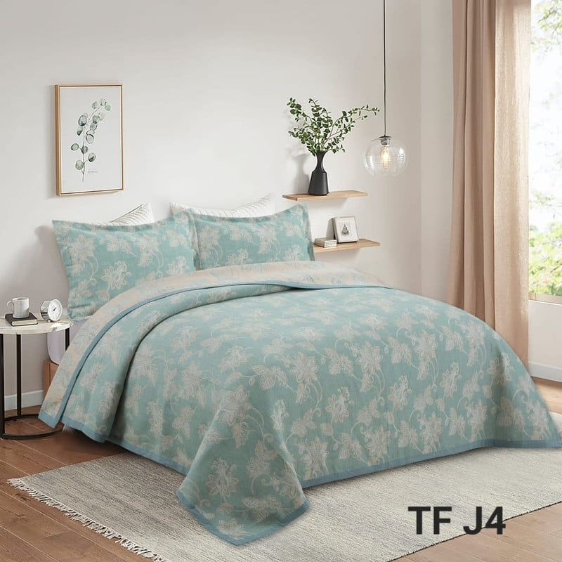 ANGELES DEL HOGAR - CUBRECAMA QUILT PURO ALGODÓN 2 PLAZA 230X250 TFJ4