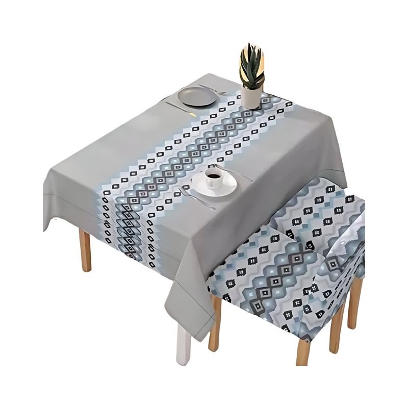 GENERICO - Mantel De Comedor Rectangular impermeable 140x 220 cm M4