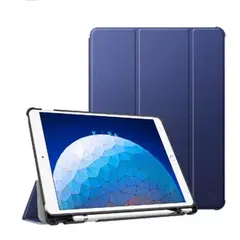 GENERICO - Funda delgada iPad PRO 97pulgadas AZUL textura suave revisa modelo