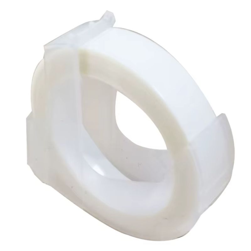 GENERICO - Cinta PVC texto 3D para Etiquetadora DYMO, 9mm x 3m - Agua - S M