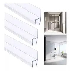 KUANGYE - Tira Sellado Puerta Burlete Cancel De Baño Ducha Impermeable
