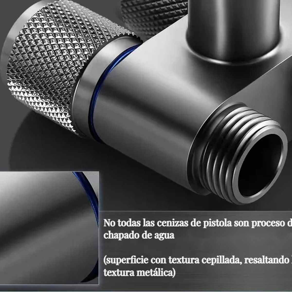 KUANGYE - Ducha Bidet Arabe Acero Inoxidable Baño Wc Inodoro Durable