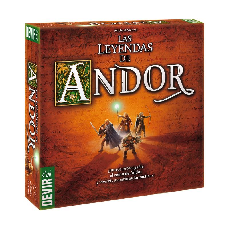 DEVIR - Las Leyendas de Andor Juego de Mesa