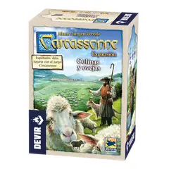 DEVIR - Carcassonne: Colinas y Ovejas (2da Edición)