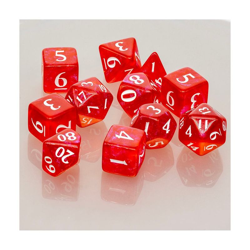 DEVIR - Set 11 Dados Eclipse Apple Red