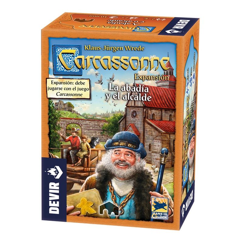 DEVIR - Carcassonne: La Abadia y el Alcalde (2da Edición)