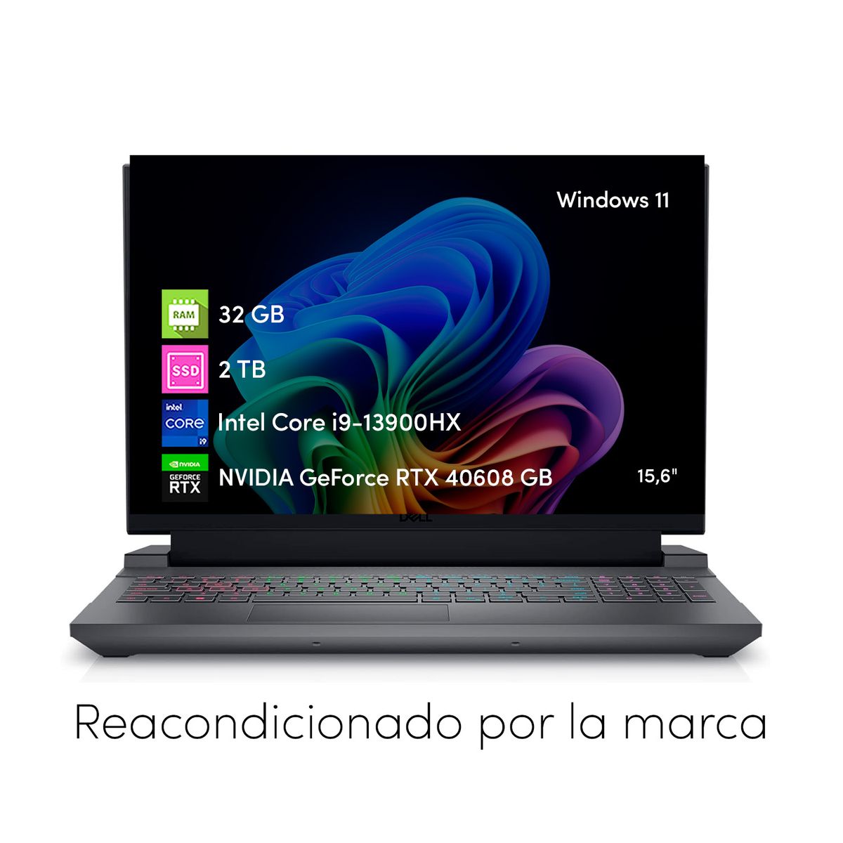 DELL - Notebook Gamer Dell G15 i9 32GB 2TB SSD RTX4060 15.6 FHD