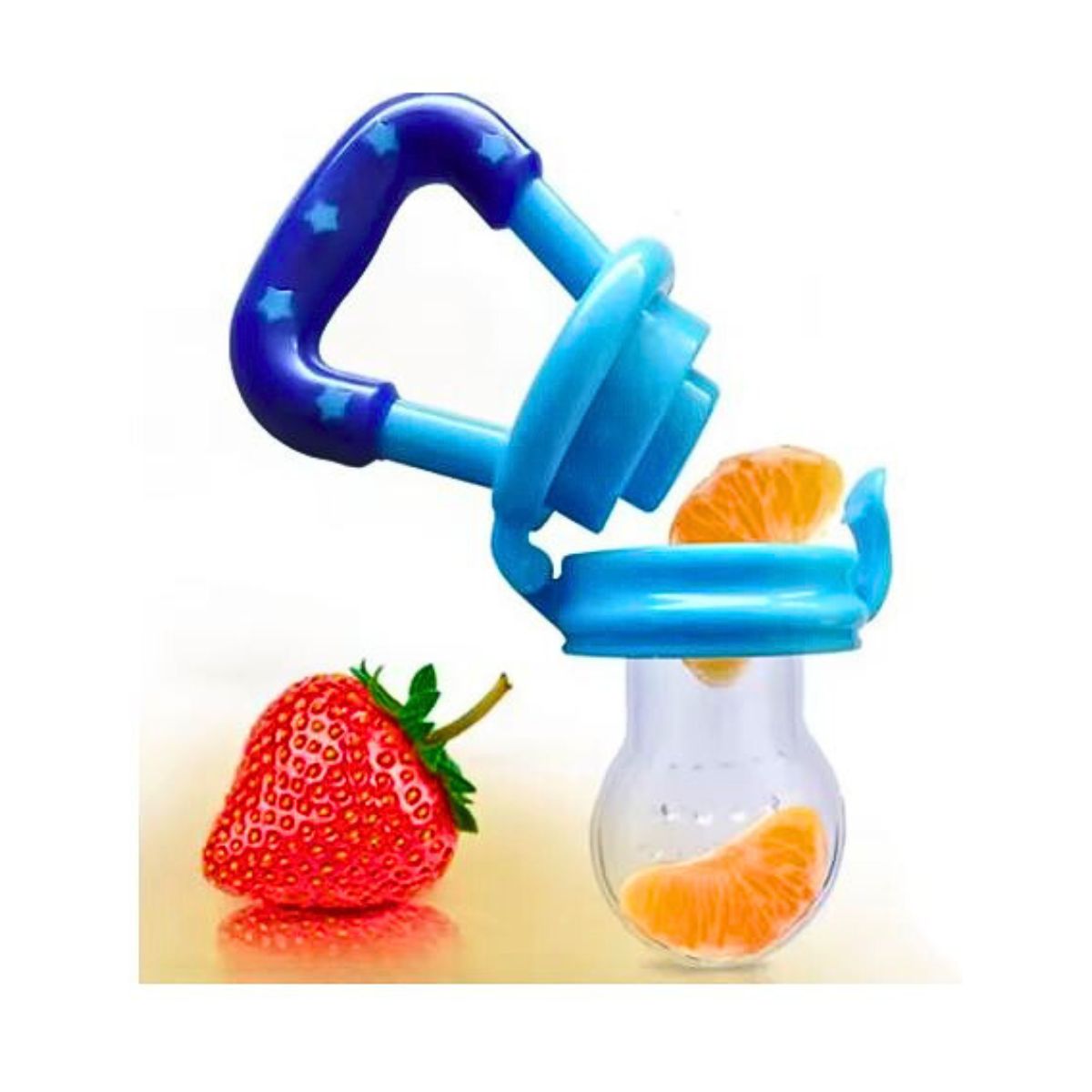 GENERICO - Chupete Mordedor Alimetario De Frutas Bebes Verde