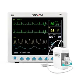 SINOHERO - Monitor Multiparámetros H8 + ETCO2