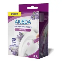 AILEDA - Bloque Adhesivo Inodoros limpiador - 20u