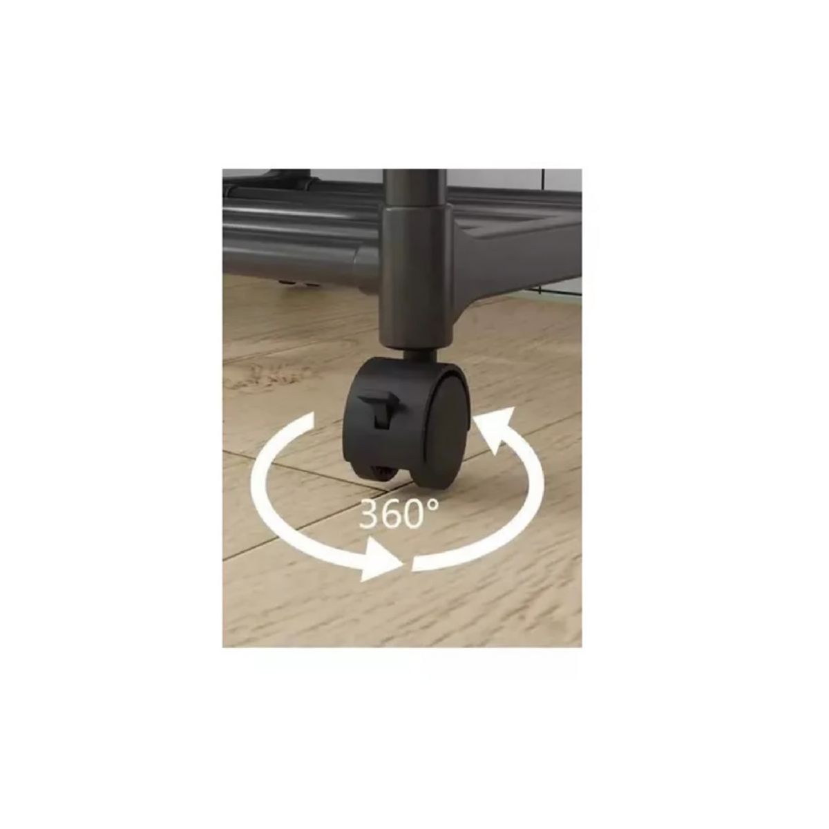 GENERICO - Estante repisa 4 niveles organizador de cocina con ruedas