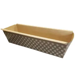 GENERICO - Pack 10 Molde Papel Queque 18,5x5x5cm para 300gr