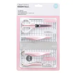 AMERICAN CRAFTS - Set de Herramientas Color Rosa We R Memory Keepers