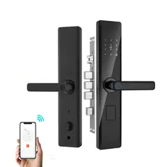 SMART LIFE - Cerradura Wifi Inteligente Digital Z13 Huella-tarjeta-clave
