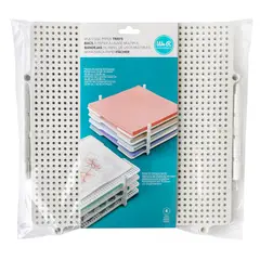 AMERICAN CRAFTS - Bandejas de papel multiusos paquete de 4UDNS color blanco