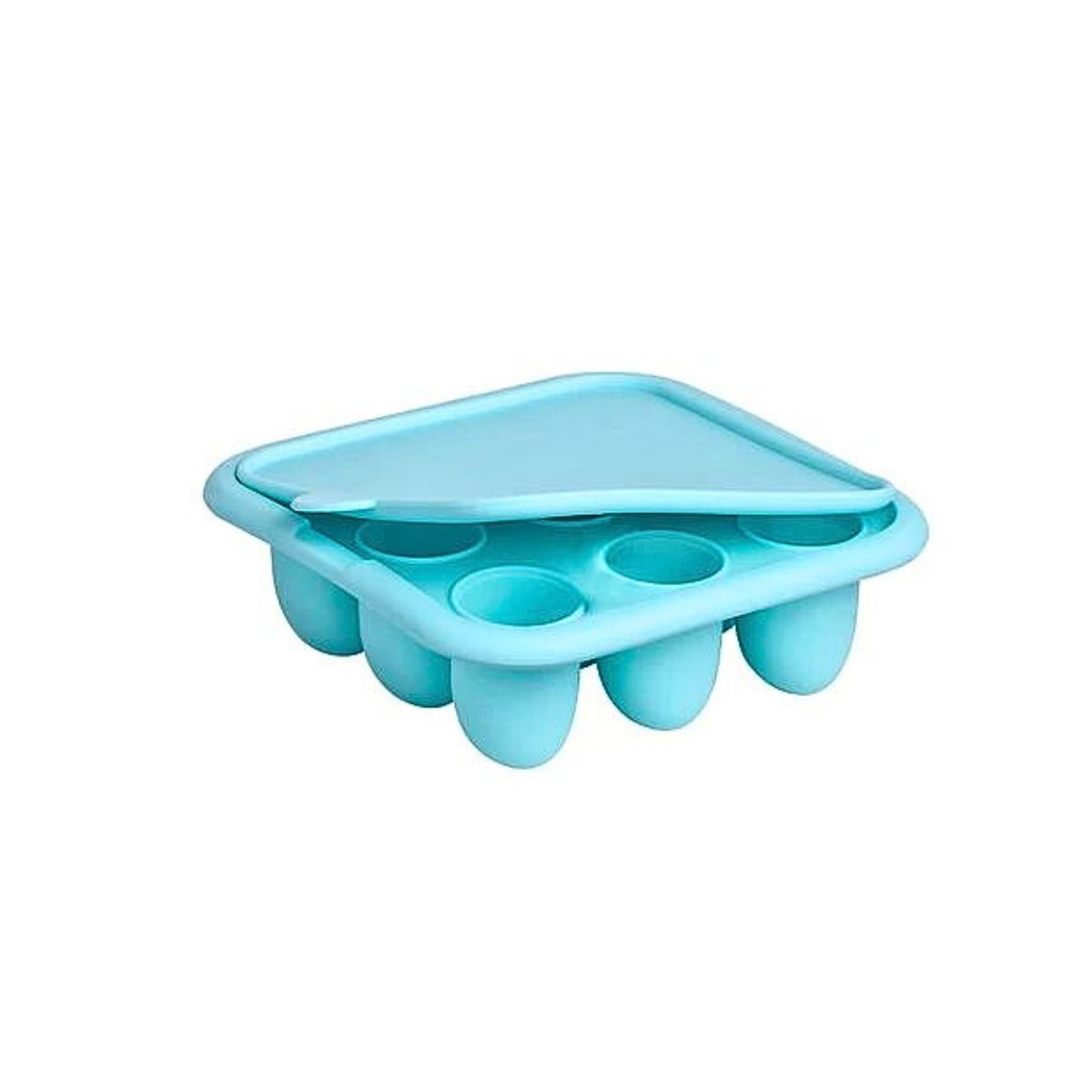 GENERICO - Molde Para Helado Chupete Alimentario Bebes Azul