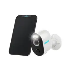 REOLINK - Kit Cámara de Seguridad Argus 3 Pro USB-C + Panel Solar 2 Negro