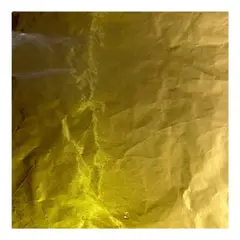 GENERICO - Pliego Papel Aluminio Dorado