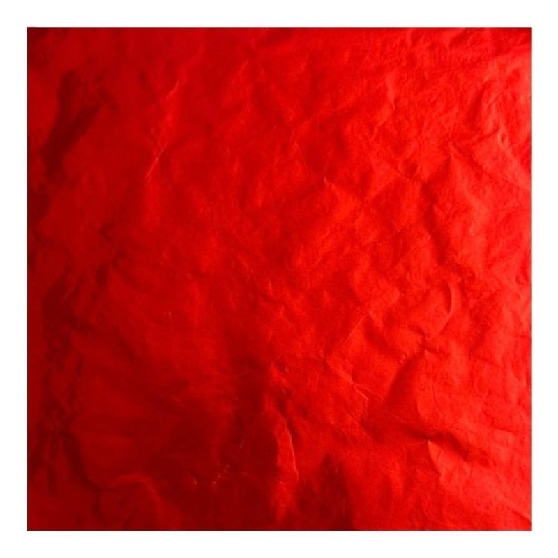 GENERICO - Pliego Papel Aluminio Rojo