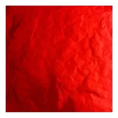 GENERICO - Pliego Papel Aluminio Rojo