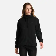 LIPPI - Polar Mujer Stripes Nano-F Full Zip Hoody Negro