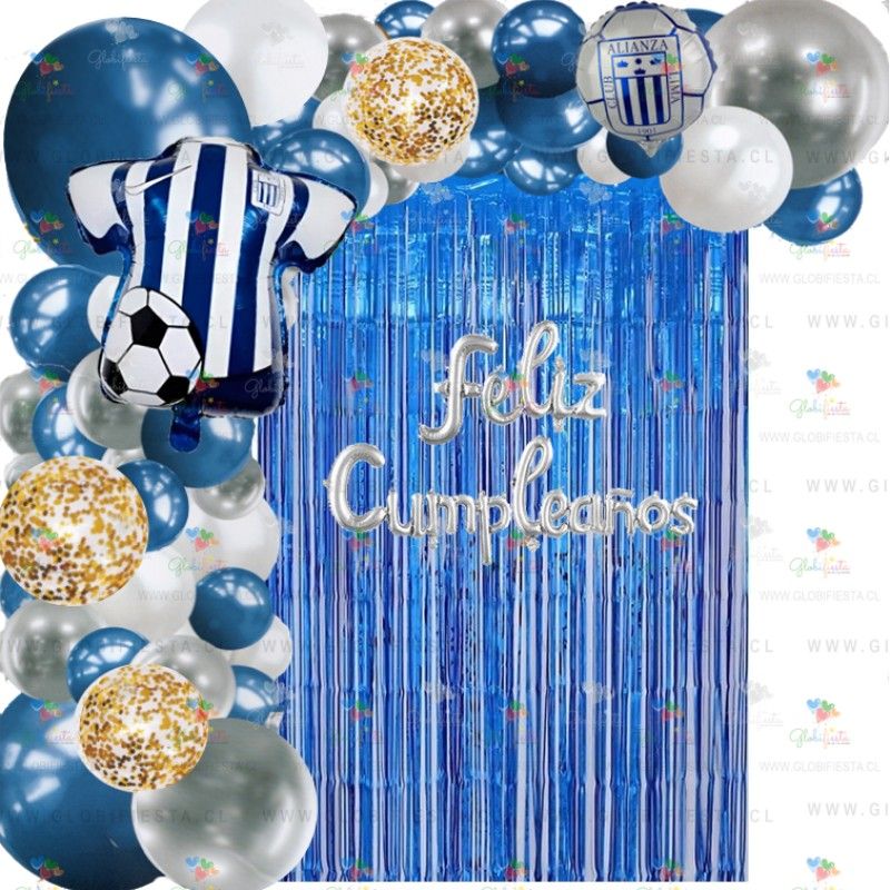 GENERICO - Pack Decoración Futbol Alianza Lima