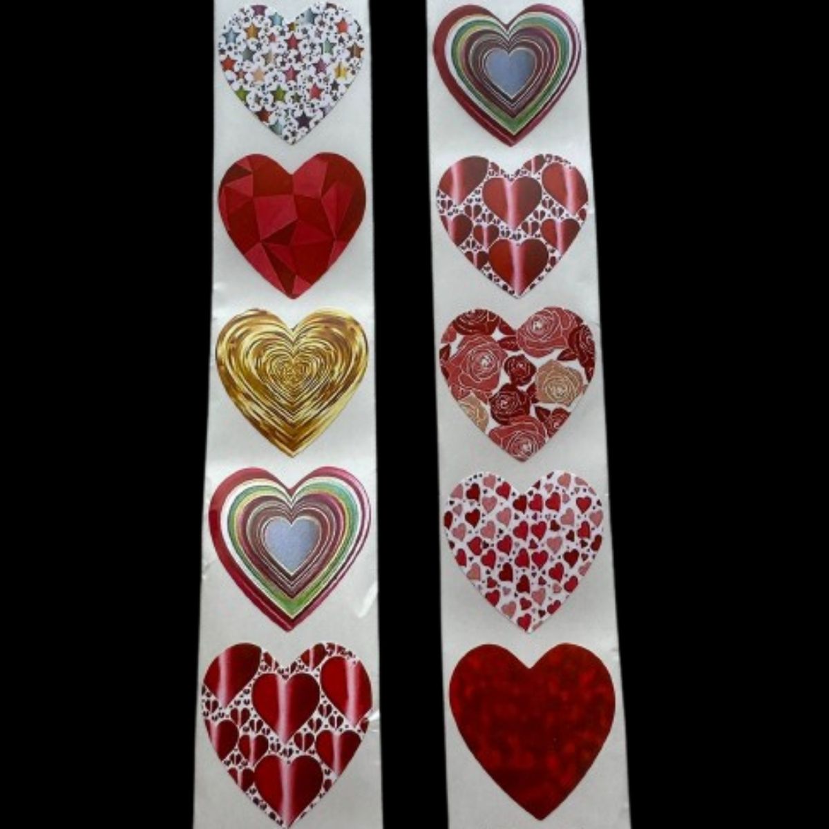 GENERICO - Stickers Corazon B 100un 2,5cm