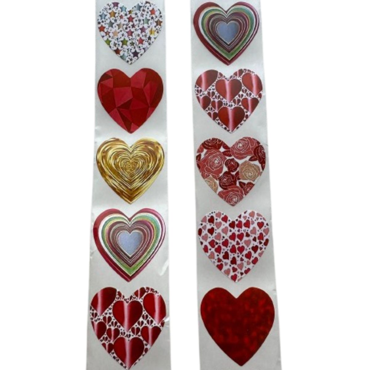 GENERICO - Stickers Corazon B 100un 2,5cm