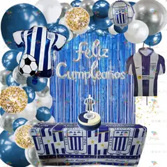GENERICO - Pack Decoración Futbol Alianza Lima