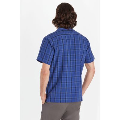 Imagen 2 del producto Camisa Manga Corta Eldridge Classic Hombre Azul