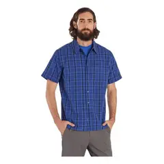 MARMOT - Camisa Manga Corta Eldridge Classic Hombre Azul
