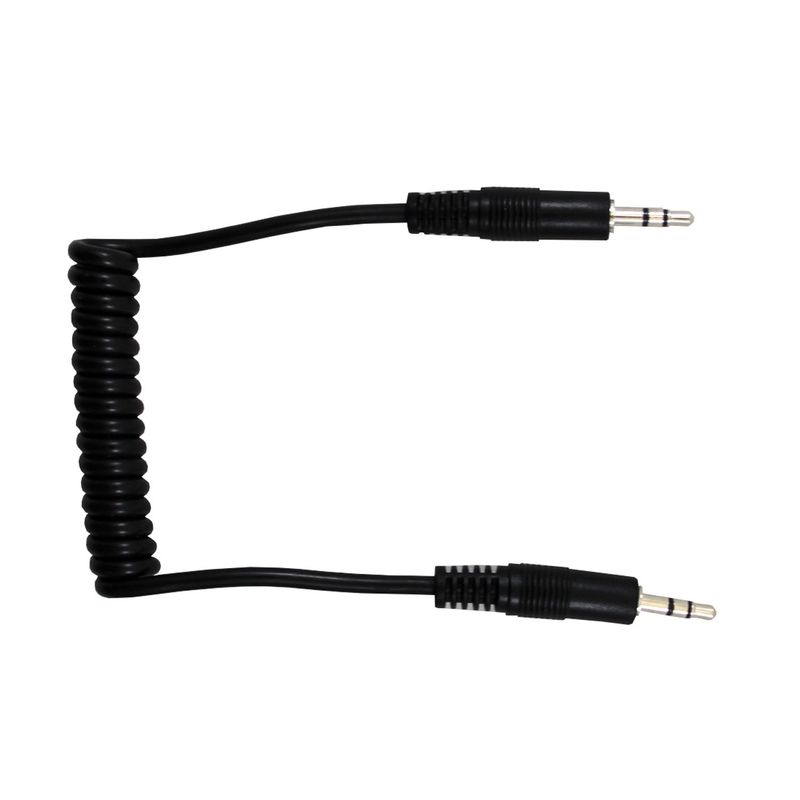 ULTRA - CABLE ESPIRAL 1 PLUG 3,5ST A 3,5ST 0.70 MTS ULTRA