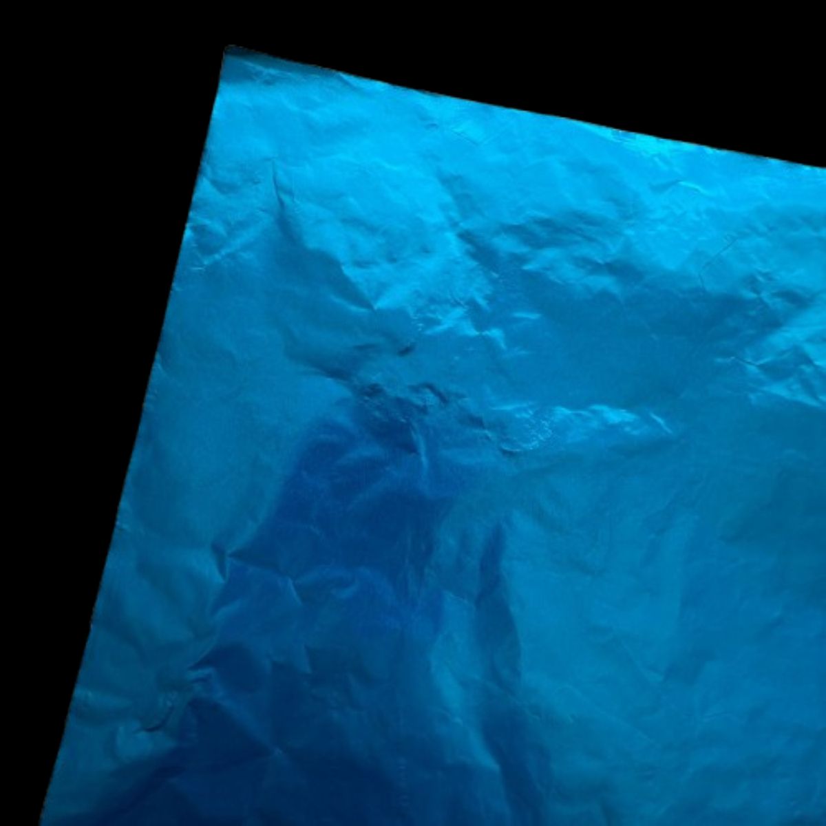 GENERICO - Pliego Papel Aluminio Azul