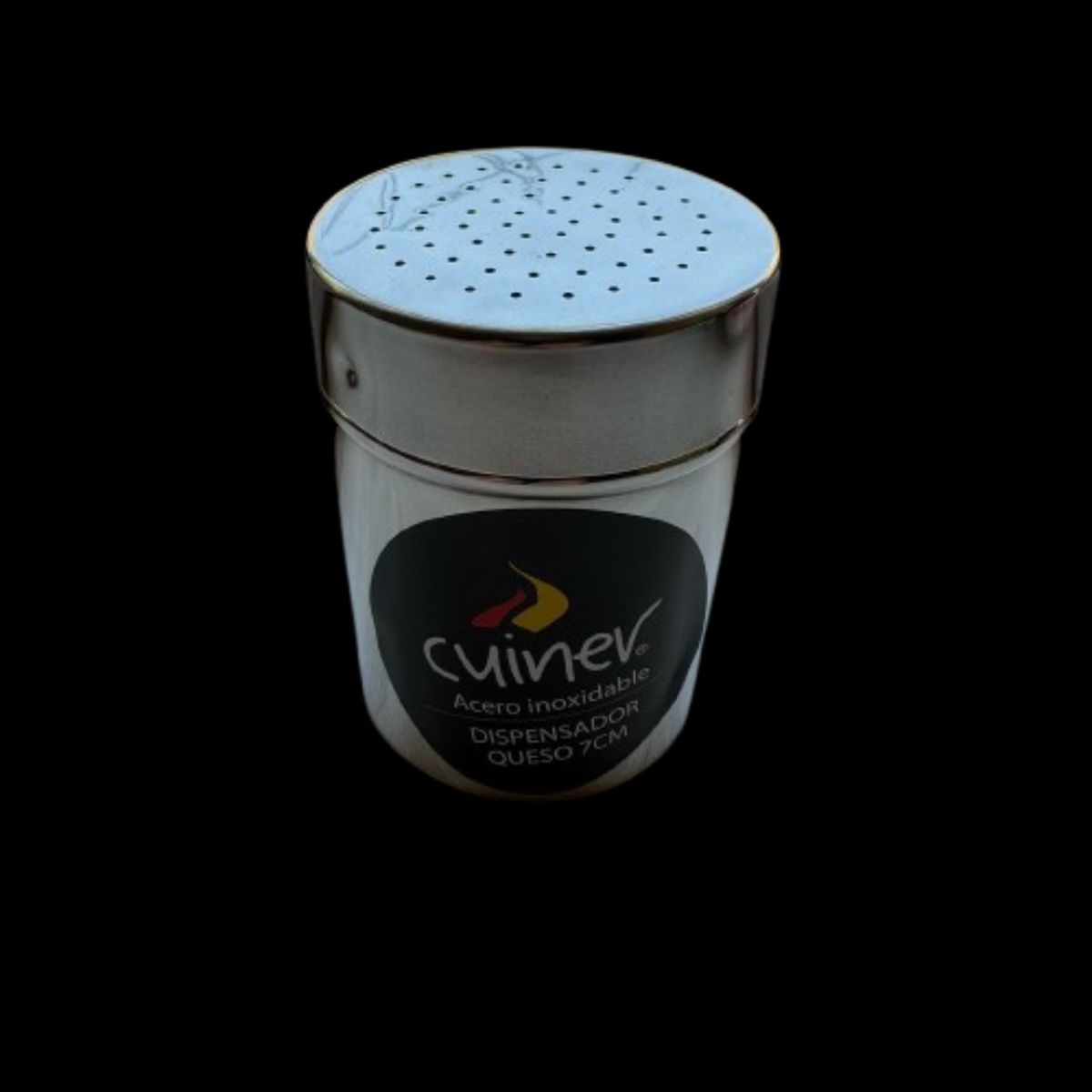 GENERICO - Dispensador Queso Rallado Acero Inoxidable 7cm