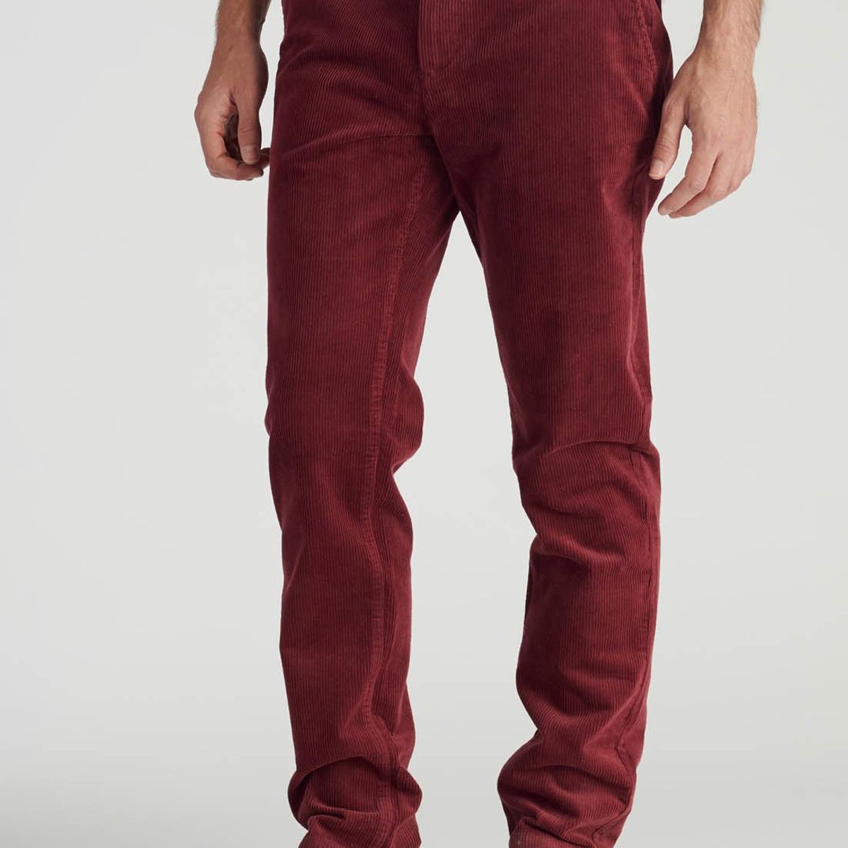 NEW MAN - Pantalón Birto Heritage Rojo Newman