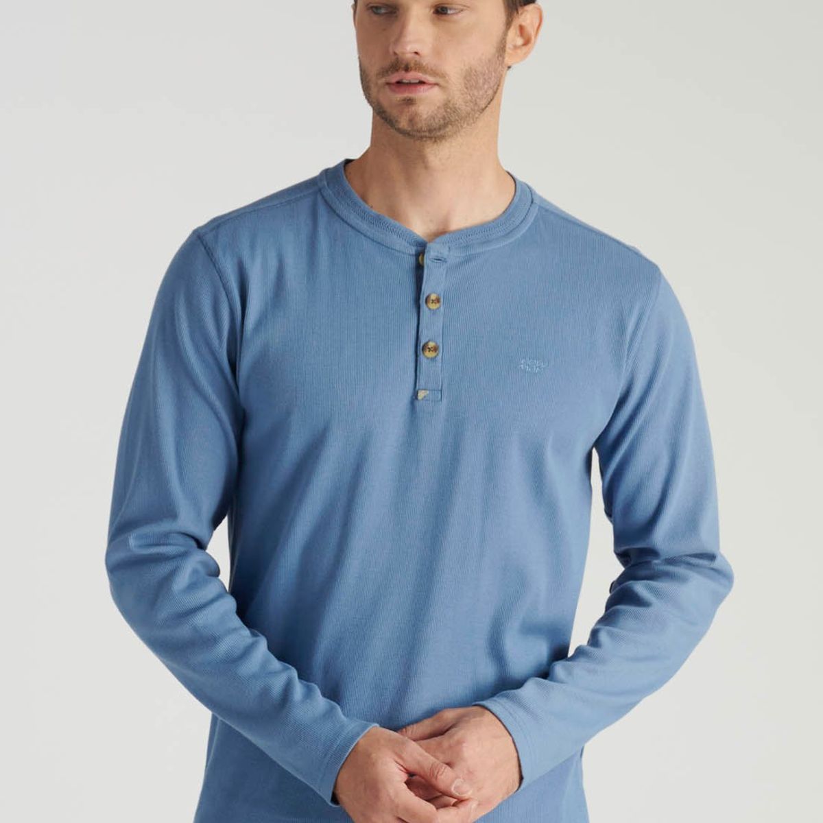 NEW MAN - Polera Belgrado Heritage Azul Newman