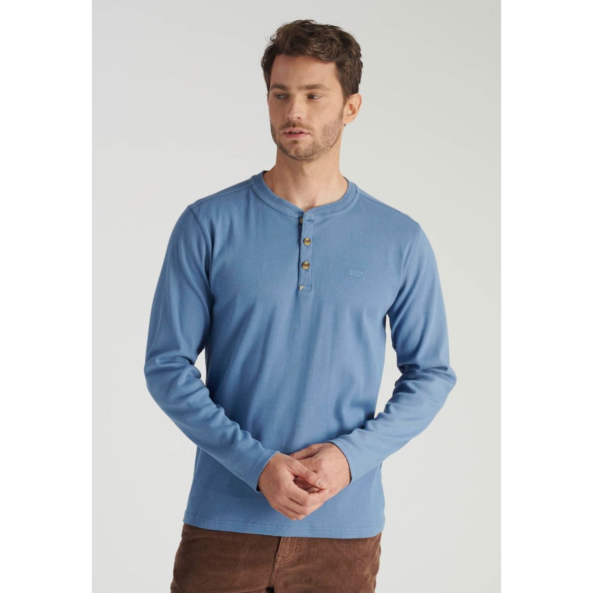 NEW MAN - Polera Belgrado Heritage Azul Newman
