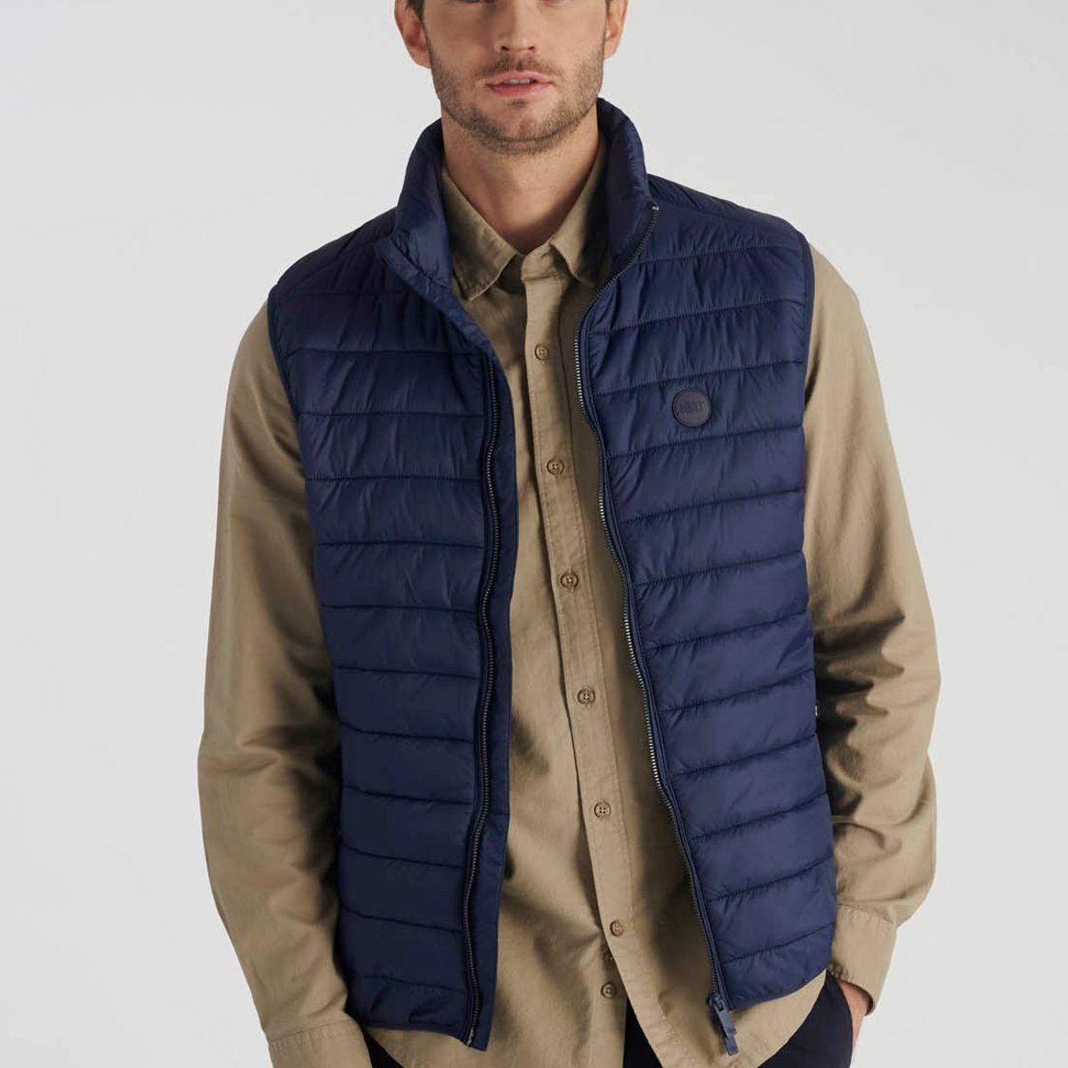 NEW MAN - Vest Pontivy Heritage Azul Newman